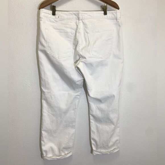 Banana Republic - Skinny Fit Cuffed Jeans Cropped - size 10/30 - Picture 2 of 6